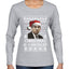 Christmas Is Cancelled Michael Scott Office Ugly Christmas Sweater Womens Graphic Long Sleeve T-Shirt