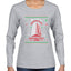 Nakatomi Plaza Christmas Party 1988 Ugly Christmas Sweater Womens Graphic Long Sleeve T-Shirt