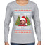 Merry Swiftmas Ugly Christmas Sweater Womens Graphic Long Sleeve T-Shirt