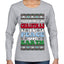 All I Want For Christmas Is Peace on Earth  Ugly Christmas Sweater Womens Graphic Long Sleeve T-Shirt