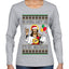 Gonna Party Like It's My Birthday Jesus Ugly Christmas Sweater Womens Graphic Long Sleeve T-Shirt