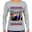 Dreaming of a right christmas conservative crew  Ugly Christmas Sweater Womens Graphic Long Sleeve T-Shirt