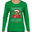 Christmas Spirit I'll Help You Find It Stanley Hudson Ugly Christmas Sweater Womens Graphic Long Sleeve T-Shirt