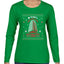 Nakatomi Plaza Christmas Party 1988 Ugly Christmas Sweater Womens Graphic Long Sleeve T-Shirt