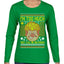They Call Me Heatmeiser I'm Too Much  Ugly Christmas Sweater Womens Graphic Long Sleeve T-Shirt