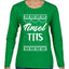 Tinsel Tits Individual Couples Ugly Christmas Sweater Womens Graphic Long Sleeve T-Shirt
