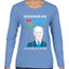 Mistle Joe Shut Up And Kiss Me Man Biden Ugly Christmas Sweater Womens Graphic Long Sleeve T-Shirt