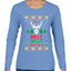 Have A Holly Jolly Christmas Ugly Christmas Sweater Womens Graphic Long Sleeve T-Shirt