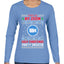 This Is My Zoom Ugly Christmas Party Sweater Ugly Christmas Sweater Womens Graphic Long Sleeve T-Shirt