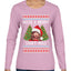 Merry Swiftmas Ugly Christmas Sweater Womens Graphic Long Sleeve T-Shirt