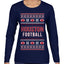 City of Houston HOU American Football Fantasy Fan Ugly Christmas Sweater Unisex Crewneck Sweatshirt