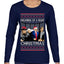 Dreaming of a right christmas conservative crew  Ugly Christmas Sweater Womens Graphic Long Sleeve T-Shirt