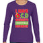 I Have O.C.D Obsessive Christmas Disorder Womens Graphic Long Sleeve T-Shirt