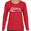 Enjoy Christmas Christmas Womens Graphic Long Sleeve T-Shirt