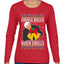 Jingle Bells Biden Smells Ugly Christmas Sweater Womens Graphic Long Sleeve T-Shirt