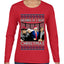 Dreaming of a right christmas conservative crew  Ugly Christmas Sweater Womens Graphic Long Sleeve T-Shirt