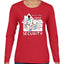 McCallister's Home Security Battle Plans Alone Christmas Womens Graphic Long Sleeve T-Shirt