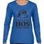 Theres some Hos in this House Ugly Christmas Sweater Womens Graphic Long Sleeve T-Shirt