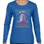Nakatomi Plaza Christmas Party 1988 Ugly Christmas Sweater Womens Graphic Long Sleeve T-Shirt