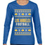 City of Los Angeles LAR American Football Fantasy Fan Ugly Christmas Sweater Unisex Crewneck Sweatshirt