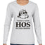 Theres some Hos in this House Ugly Christmas Sweater Womens Graphic Long Sleeve T-Shirt