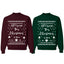 All I Want for Christmas Is You Couples Matching Couples Crewneck Sweater