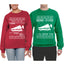 Tree That Big Bend Over and I'll Show You  Matching Couples Crewneck Sweater