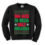 Too Cute For Ugly Sweaters Christmas Unisex Boys Girls Crewneck Graphic Sweatshirt