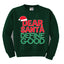 Dear Santa Define Good Ugly Christmas Sweater Boys Crewneck Graphic Sweatshirt