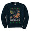 Ginjas Gingerbread Ninjas Christmas Unisex Boys Girls Crewneck Graphic Sweatshirt