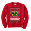 8-Bit Video Game Merry Christmas And A Happy New Year Christmas Unisex Boys Girls Crewneck Graphic Sweatshirt