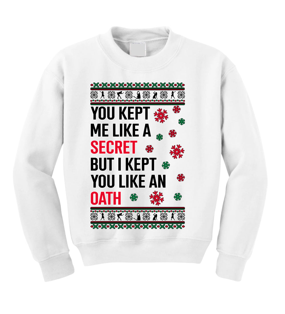 In My Era Movie Christmas Outfit Ugly Christmas Sweater Unisex Boys Girls Crewneck Graphic Sweatshirt