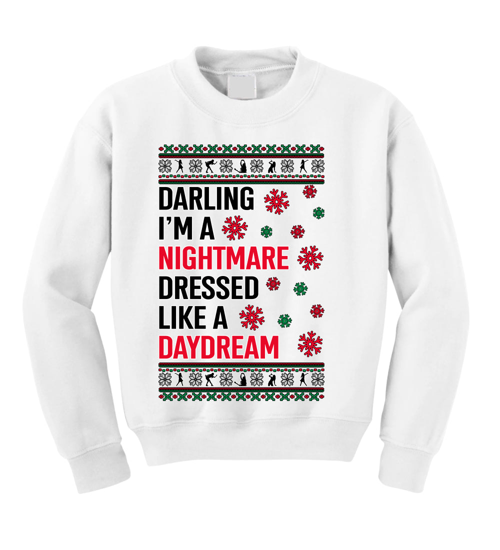 In My Era Movie Christmas Outfit Ugly Christmas Sweater Unisex Boys Girls Crewneck Graphic Sweatshirt