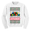 8-Bit Video Game Merry Christmas And A Happy New Year Christmas Unisex Boys Girls Crewneck Graphic Sweatshirt