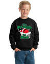 The Struggle is Real Xmas Ugly Christmas Sweater Boys Crewneck Graphic Sweatshirt