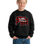 Plaid Little Bear Christmas Unisex Boys Girls Crewneck Graphic Sweatshirt
