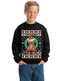 Santa's Little Yelper Ugly Christmas Sweater Unisex Boys Girls Crewneck Graphic Sweatshirt