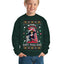 Nakatomi Plaza Happy Trails Hans Ugly Christmas Sweater Unisex Boys Girls Crewneck Graphic Sweatshirt
