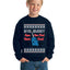 Hope You Find Your Dad Ugly Christmas Sweater Unisex Boys Girls Crewneck Graphic Sweatshirt