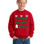 I Just want to Make Stuff and Watch Christmas Movies Ugly Christmas Sweater Boys Crewneck Graphic Sweatshirt