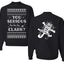 You Serious Clark Christmas Vacation Movie  Ugly Christmas Front and Back Sweater Unisex Crewneck Sweatshirt