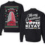 Nakatomi Plaza Christmas Party 1988 Ugly Christmas Front and Back Sweater Unisex Crewneck Sweatshirt