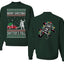 Christmas Vacation Merry Christmas Shitter's Full Ugly Christmas Front and Back Sweater Unisex Crewneck Sweatshirt