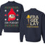Oh Fudge Funny Story Ugly Christmas Front and Back Sweater Unisex Crewneck Sweatshirt