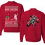 Christmas Vacation Merry Christmas Shitter's Full Ugly Christmas Front and Back Sweater Unisex Crewneck Sweatshirt