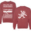 Family Vacation Cousin Eddie's RV Maintenance Ugly Christmas Front and Back Sweater Unisex Crewneck Sweatshirt