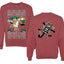 Merry Christmas Shitter's Full Ugly Christmas Front and Back Sweater Unisex Crewneck Sweatshirt