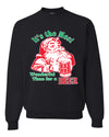 It is The Most Wonderful Time for a Beer Ugly Christmas Sweater Unisex Crewneck Graphic Sweatshirt