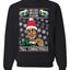 Never Broke Again 'Til Christmas Ugly Christmas Sweater Unisex Crewneck Graphic Sweatshirt