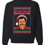 Funny Ron Swanson Parks and Rec Christmas I Don't Care if It's Merry Xmas Christmas Unisex Crewneck Graphic Sweatshirt